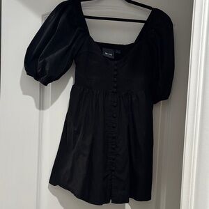 Anthropologie Maeve black dress
